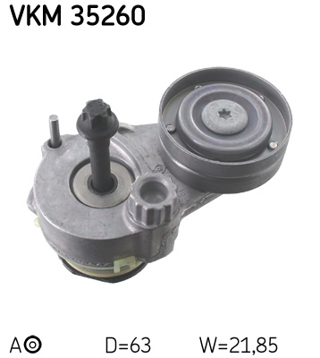 SKF VKM 35260 Feszítőgörgő hosszbordásszíjhoz